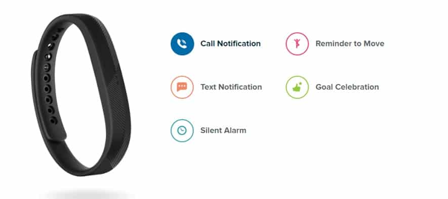 With the Flex 2, you need to sync it to your PC or smartphone to get the details