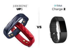 Jawbone UP3 VS. Fitbit Charge 2