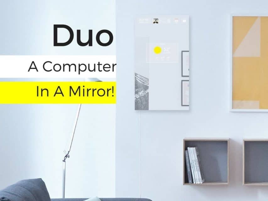 Duo Computer in a Mirror