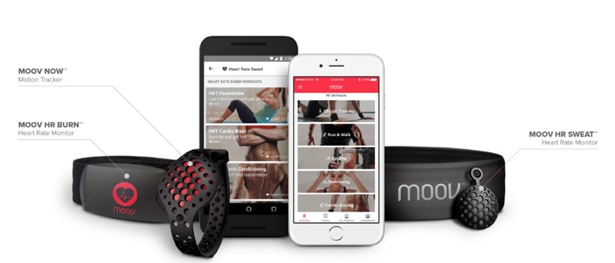 The Moov GPS multisport watch