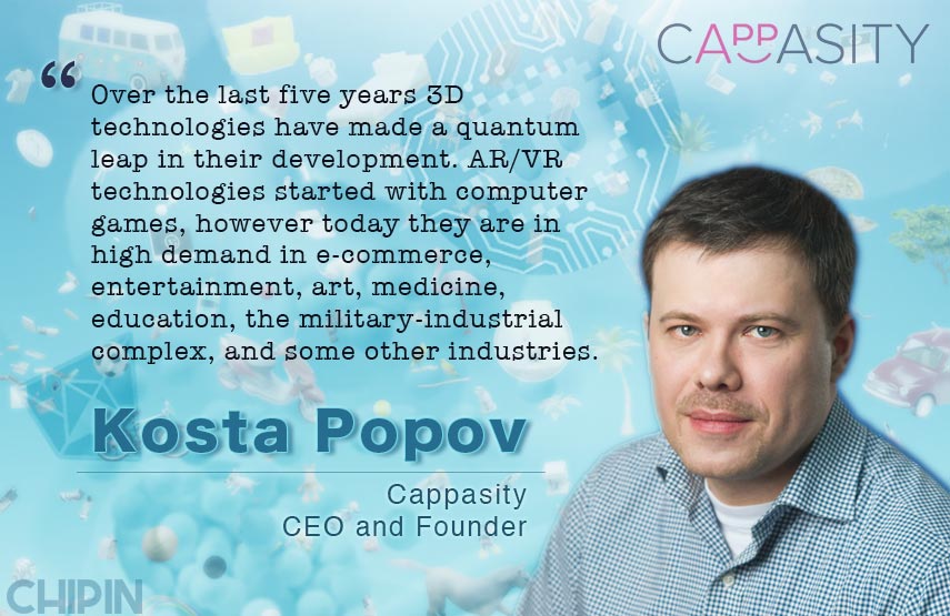 Cappasity CEO Kosta Popov interview blockchain