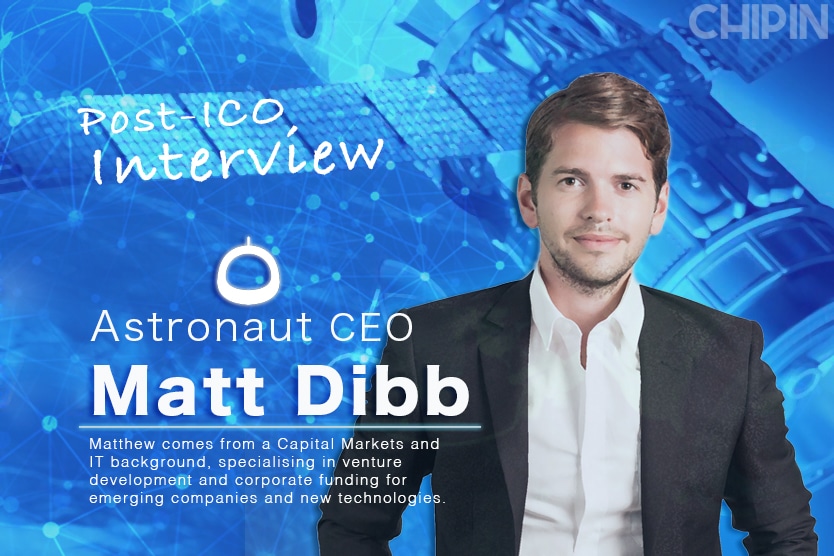 Post ICO Interview Astronaut CEO Matt Dibb