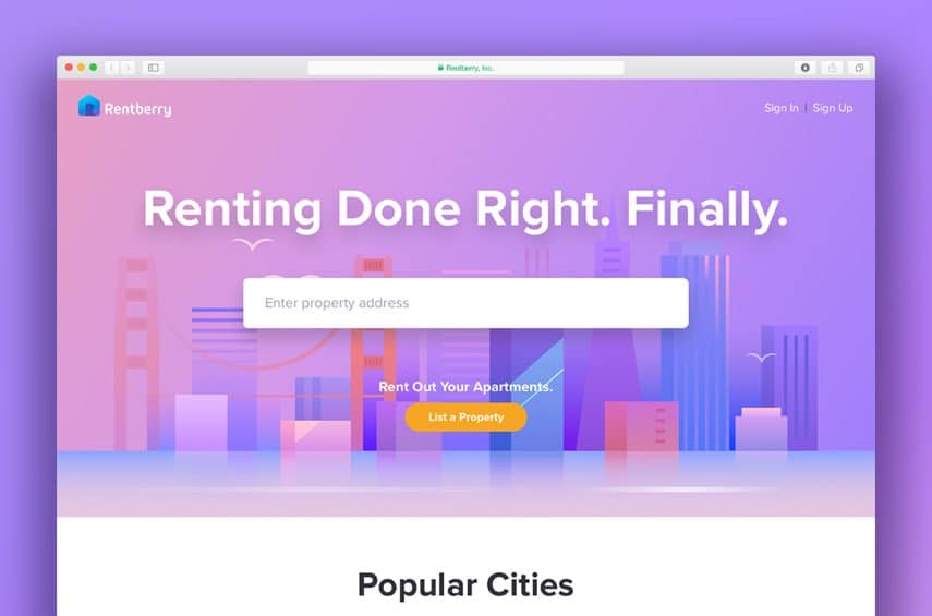 Rentberry Blockchain Rental Platform