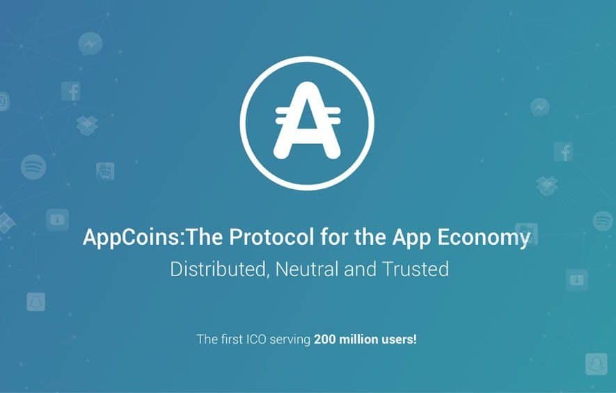 appcoins ico app economy