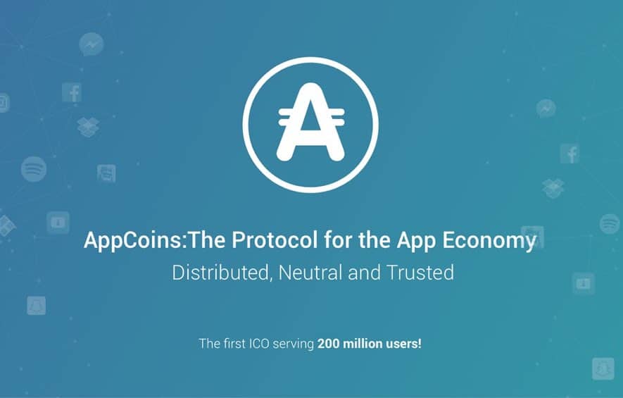 appcoins ico app economy