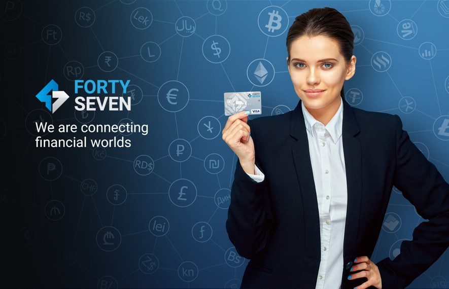 forty seven ico bank crypto fiat