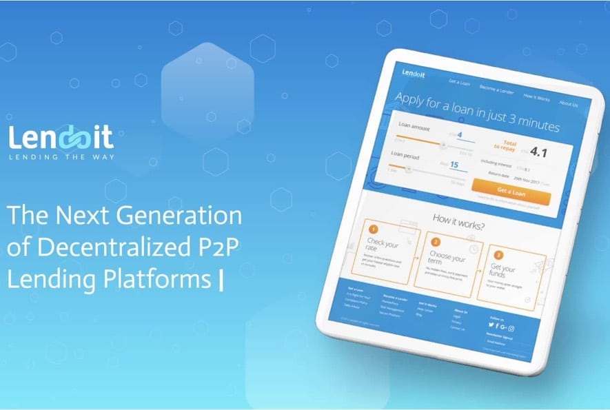 lendoit decentralized p2p platform ico