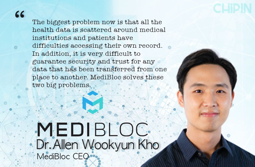 medibloc dr Allen Wookyun kho Interview Blockchain