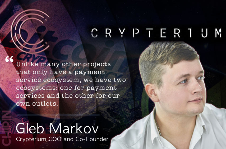 crypterium COO Gleb Markov interview