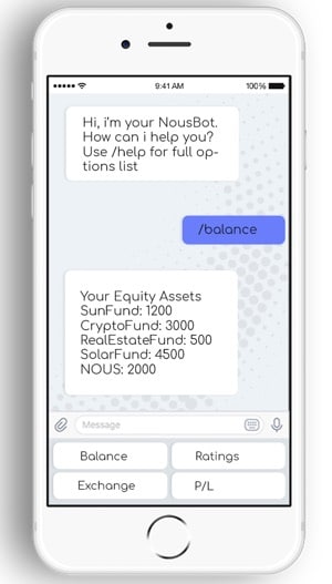 nousplatform app