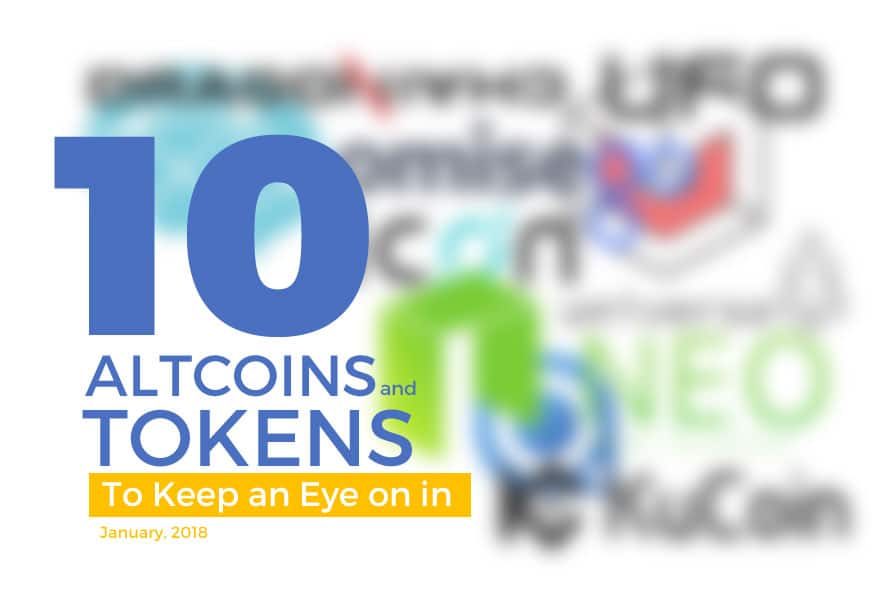 10 Altcoins and Tokens To Keep an Eye on