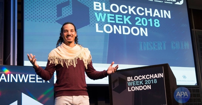 Graham Goddard at the London Blockchain Week