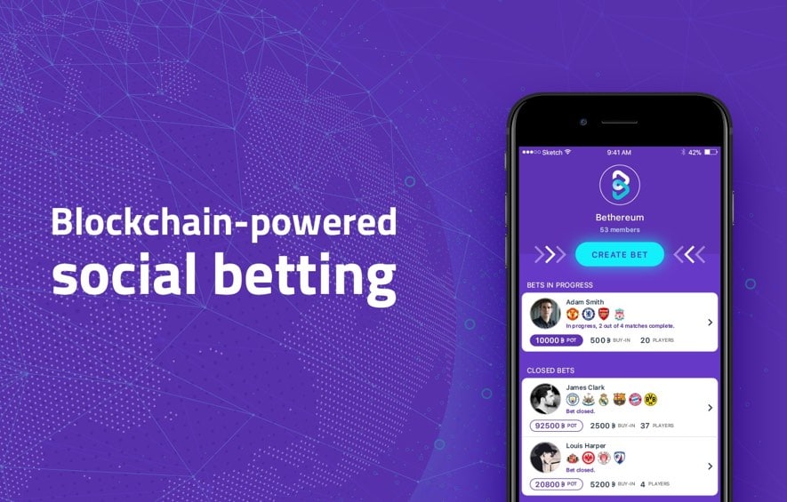 Bethereum ICO Blockchain Social Betting