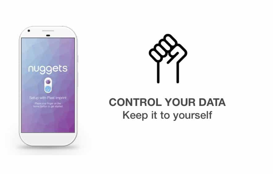 nuggets ico blockchain control data privacy