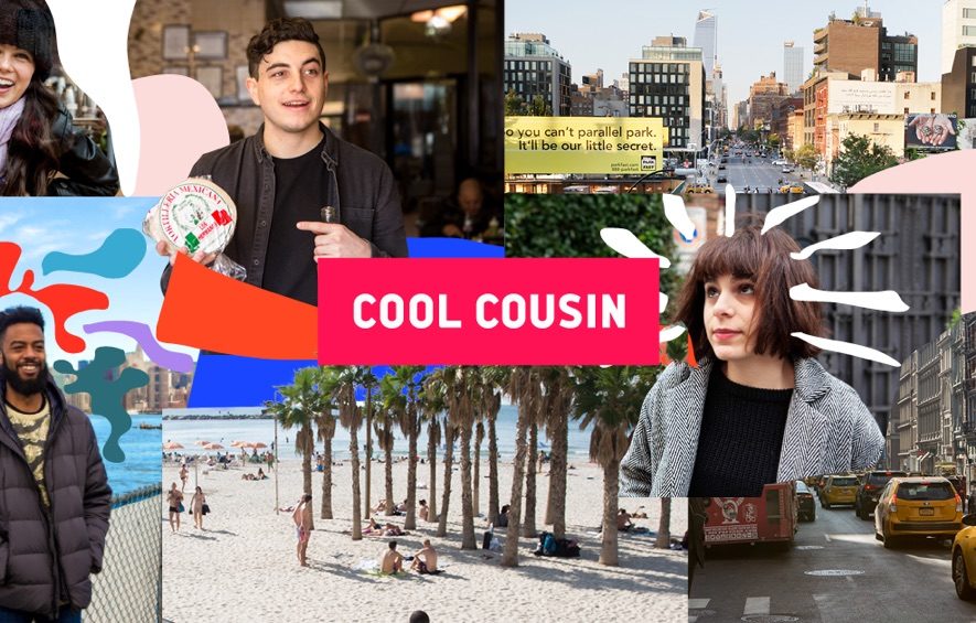 cool cousin city travel blockchain