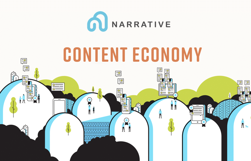 narrative network ico neo content economy