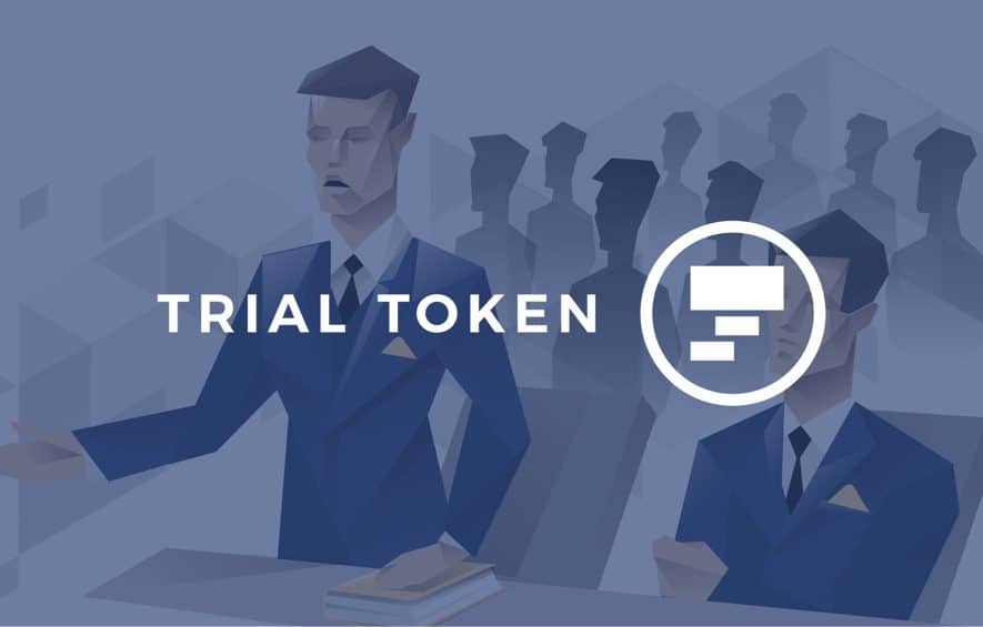 trial token ico law blockchain