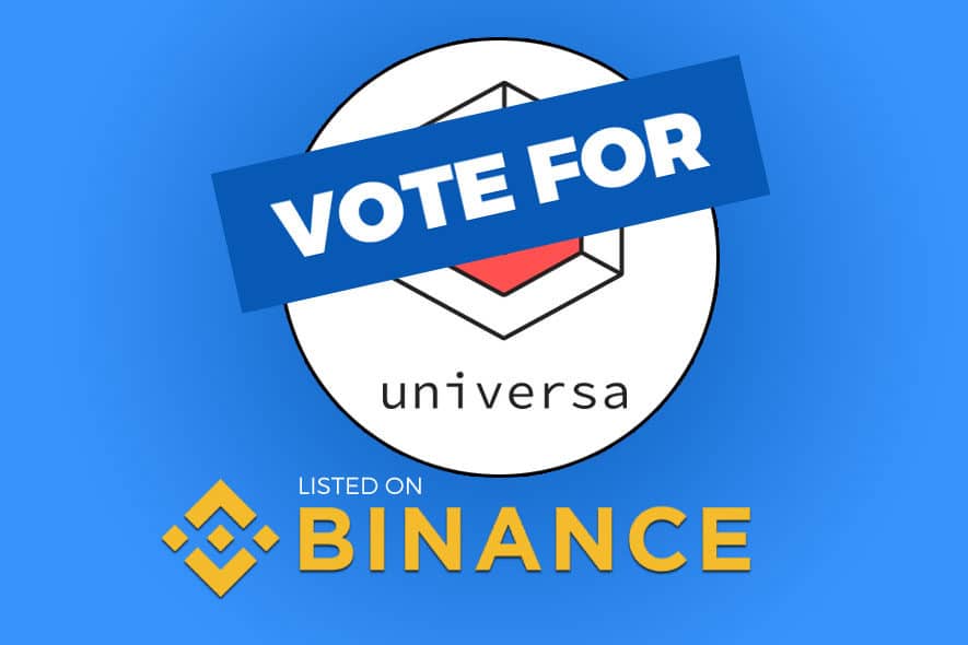 universa binance vote