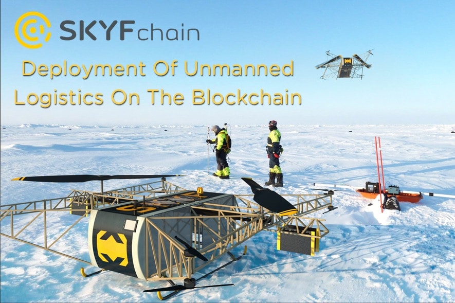 SKYFchain ico blockchain logistics