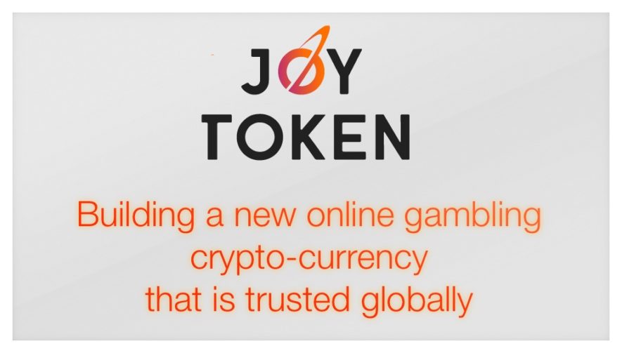 JoyToken ICO online gambling blockchain