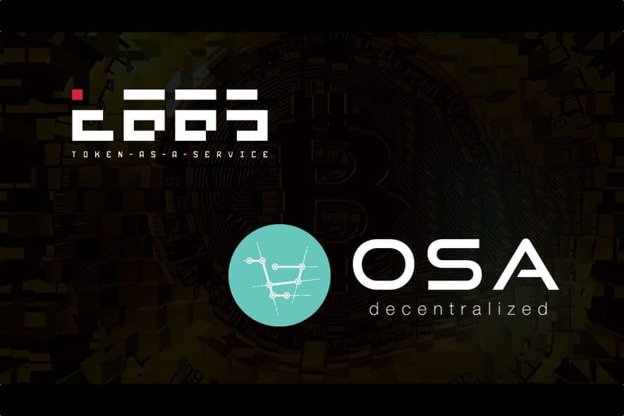 taas osadc blockchain partnership