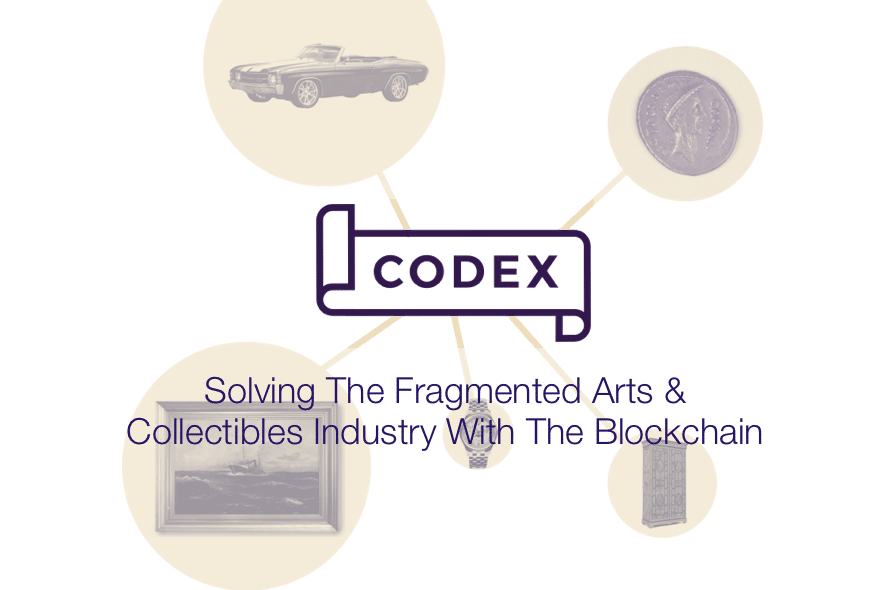 codex protocol arts collectibles blockchain