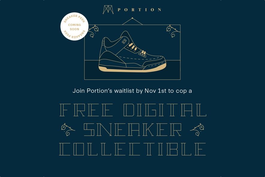 portion digital sneaker