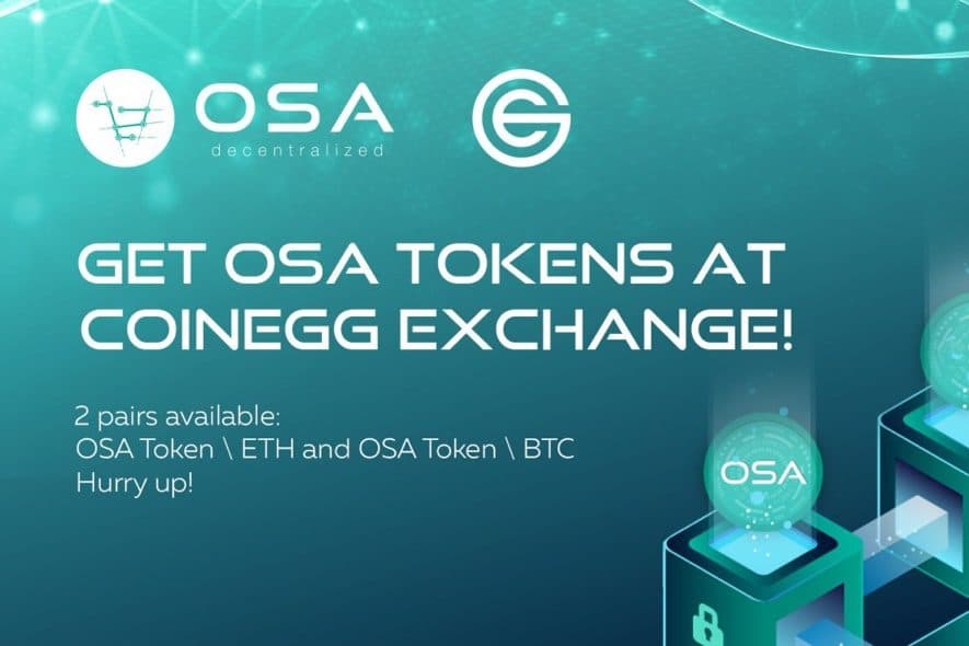 osa token coinegg exchange