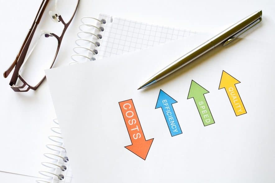 blockchain reduce costs increase business